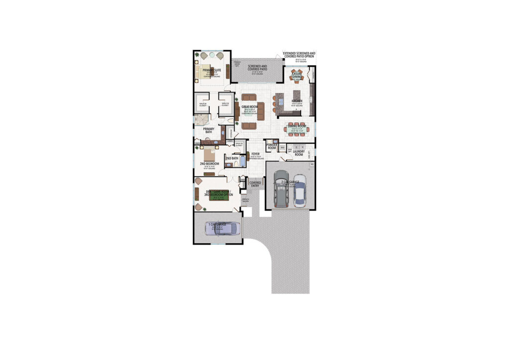 VALENCIA PARC CAROLINE FLOORPLAN