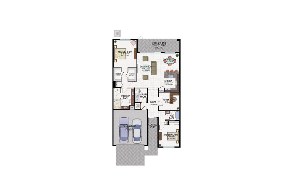 VALENCIA PARC SABAL FLOORPLAN