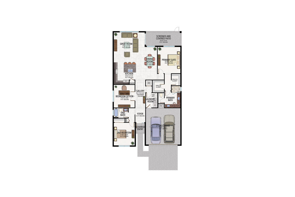 VALENCIA PARC SANDERLING FLOORPLAN