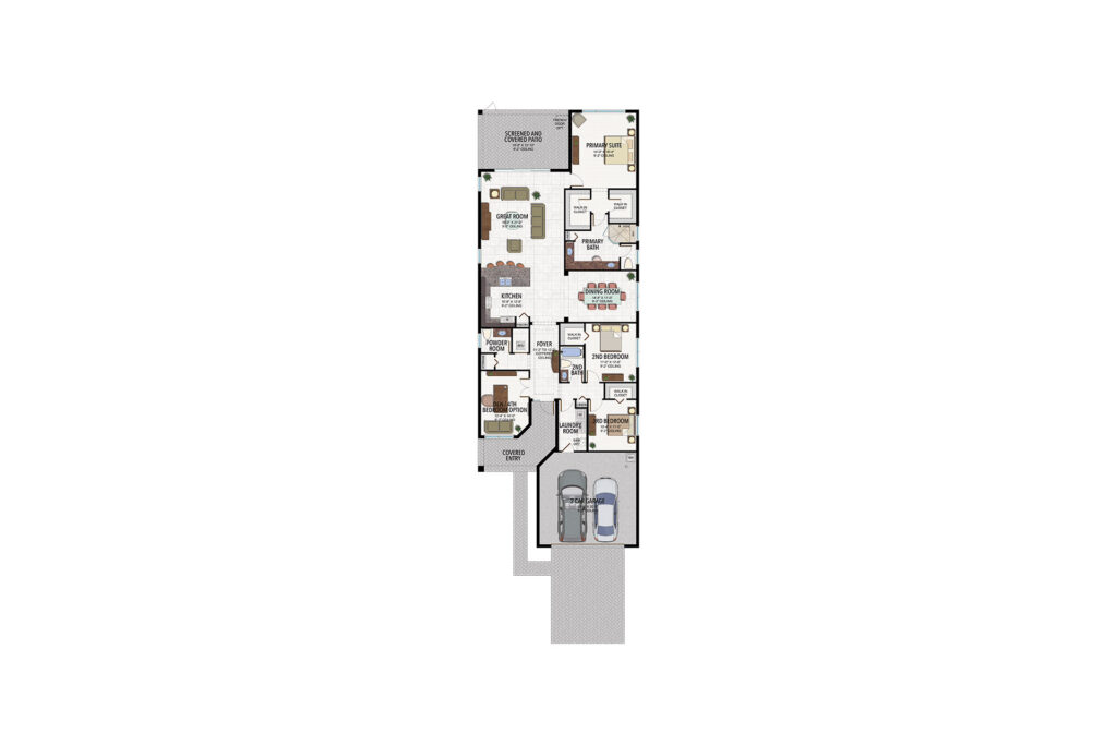 VALENCIA PARC TRIBECA FLOORPLAN
