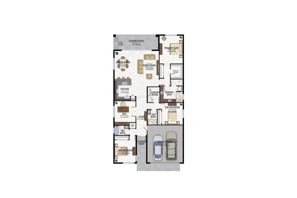 VALENCIA RIDGE JASMINE FLOORPLAN